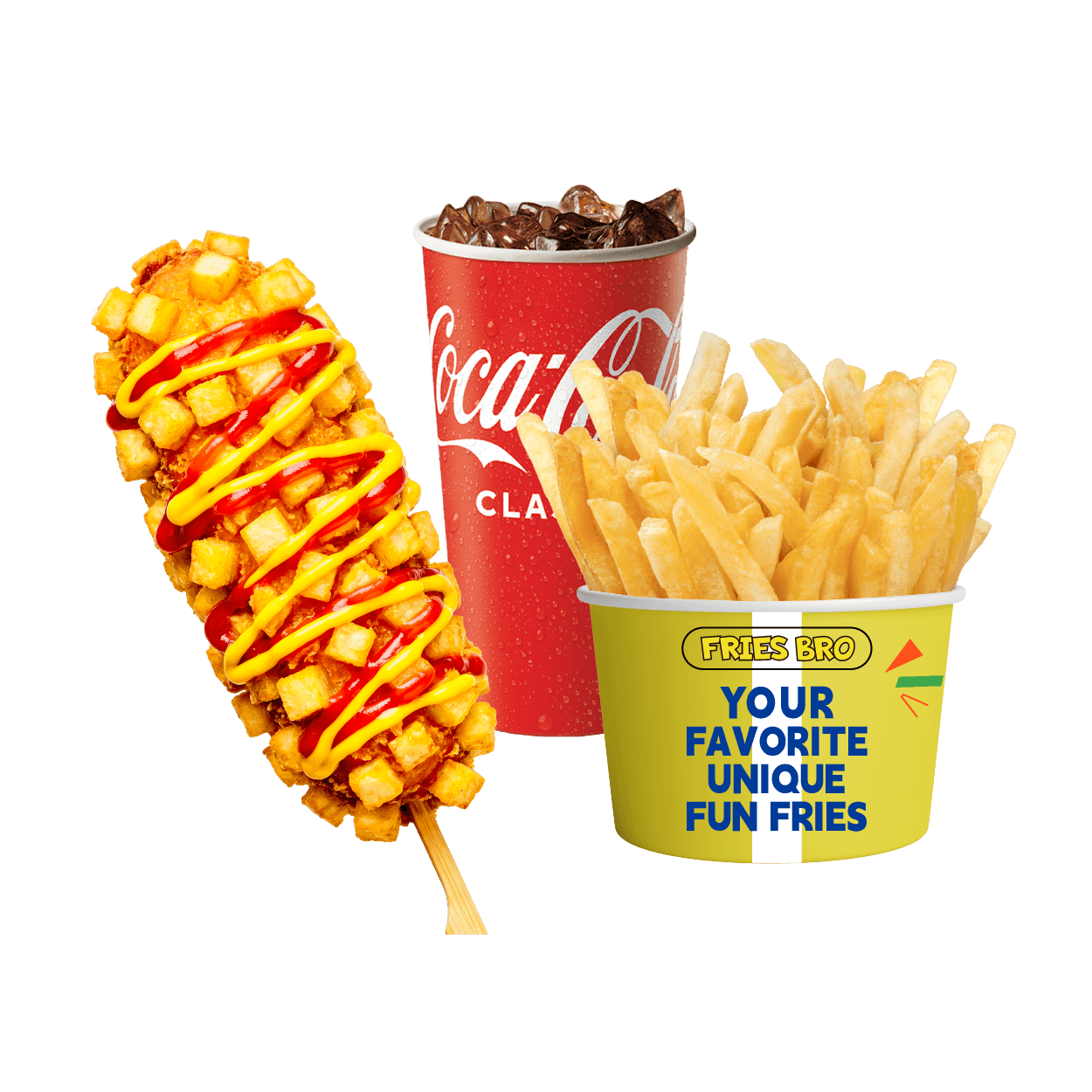 POTATO CORN DOG COMBOS POTATO CORN DOG COMBOS
